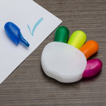 Marca Texto Personalizado Plástico X12230 Brindes Personalizados