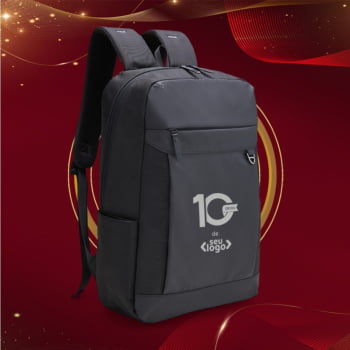 Brinde de Tempo de Casa Colaborador Personalizado Mochila Poliéster 20 Litros SMMA-02701-TDCC Brinde Personalizado