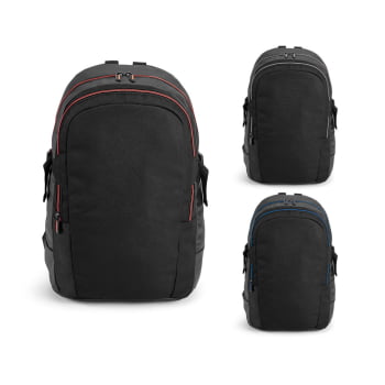Mochila para Notebook Couro Sintético Personalizada MSP92677 Brindes Personalizados