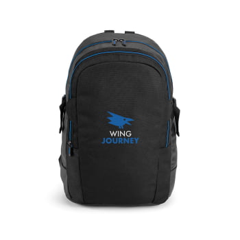 Mochila para Notebook Couro Sintético Personalizada MSP92677 Brindes Personalizados