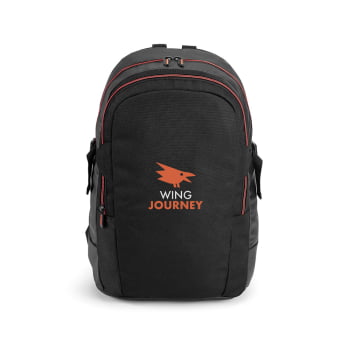 Mochila para Notebook Couro Sintético Personalizada MSP92677 Brindes Personalizados