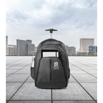 Mochila para Notebook de Rodinha Trolley Personalizada MSP92145 Brindes Personalizados