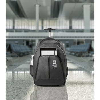 Mochila para Notebook de Rodinha Trolley Personalizada MSP92145 Brindes Personalizados