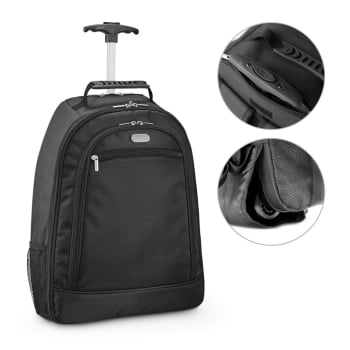 Mochila para Notebook de Rodinha Trolley Personalizada MSP92283 Brinde Personalizado