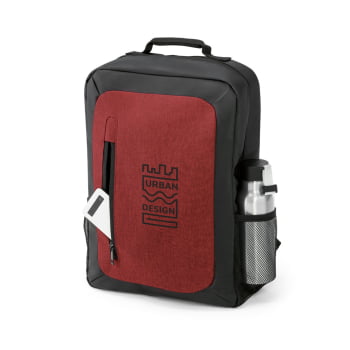 Mochila para Notebook Impermeável e 2 Compartimentos Personalizada MSP11118 Brinde Personalizado
