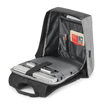 Mochila para Notebook Sistema Antiroubo Personalizada MSP92176 Brinde Personalizado
