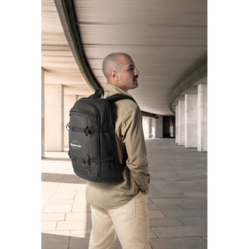 Mochila para Notebook Sustentável 100% rPET Personalizada MSP92363 Brinde Personalizado