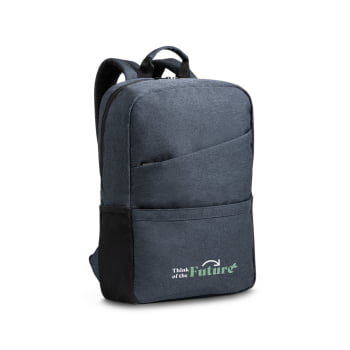 Mochila para Notebook Sustentável rPET Personalizada MSP92080 Brinde Personalizado