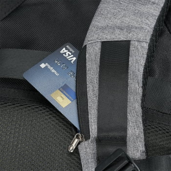 Mochila Personalizada Antiroubo Poliéster - 29L X01306 Brinde Personalizado