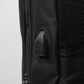 Mochila Personalizada Antiroubo Poliéster USB X14185B Brindes Personalizados
