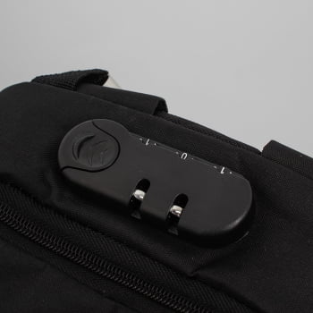 Mochila Personalizada Antiroubo Poliéster USB X14185B Brindes Personalizados