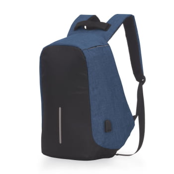 Mochila Personalizada Antiroubo Poliéster  X14290 Brinde Personalizado