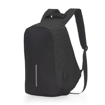 Mochila Personalizada Antiroubo Poliéster  X14290 Brinde Personalizado
