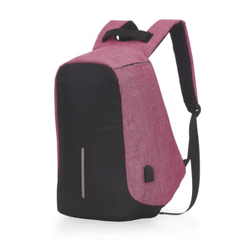 Mochila Personalizada Antiroubo Poliéster  X14290 Brinde Personalizado
