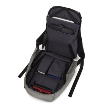 Mochila Personalizada Antiroubo Poliéster  X14290 Brinde Personalizado