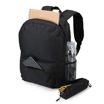 Mochila Personalizada Dois Compartimentos Nylon 27L X04508B Brinde Personalizado