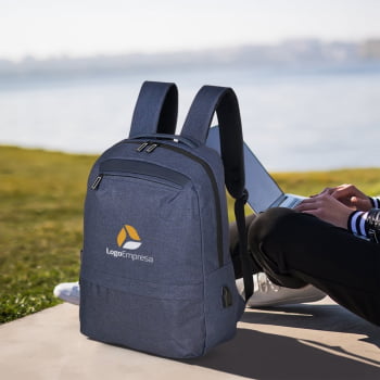 Mochila Personalizada  Nylon 21L X04057 Brinde Personalizado
