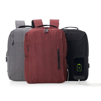 Mochila Personalizada  Nylon 21L X11329 Brinde Personalizado