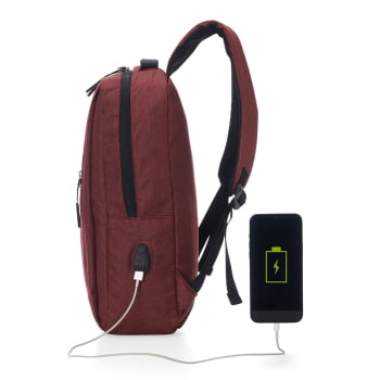Mochila Personalizada  Nylon 21L X11329 Brinde Personalizado
