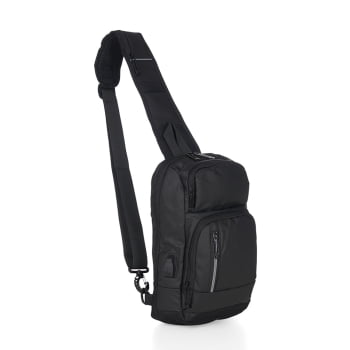 Mochila Personalizada Ombro Couro Sintético 10L X04059 Brindes Personalizados