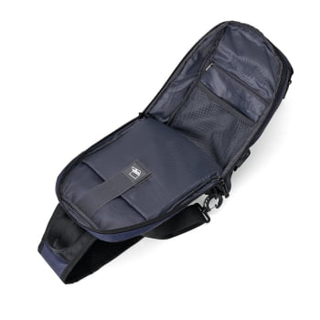 Mochila Personalizada Ombro Couro Sintético 10L X04059 Brindes Personalizados