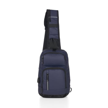 Mochila Personalizada Ombro Couro Sintético 10L X04059 Brindes Personalizados