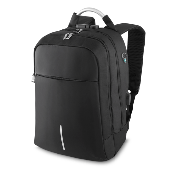 Mochila Personalizada Para Notebook Poliéster 18 L com Cadeado ASIMC538 Brindes Personalizados