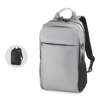 Mochila Personalizada Para Notebook Poliéster 300D 16 L ASIMC340 Brinde Personalizado