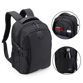 Mochila Personalizada Poliéster 22 Litros SMMA-02801 Brinde Personalizado