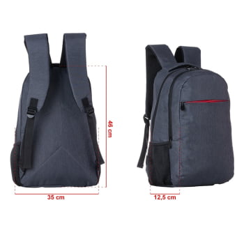 Mochila Personalizada Poliéster para Notebook X14072 Brinde Personalizado