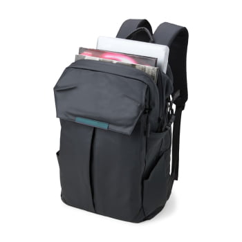 Mochila Personalizada Resistente a Água Couro Sintético 30L X01118 Brindes Personalizados