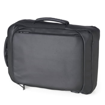 Mochila Personalizada USB Couro Sintético 17L X01901B Brinde Personalizado