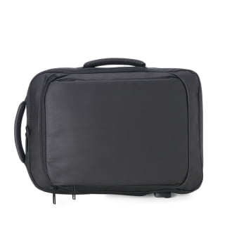 Mochila Personalizada USB Couro Sintético 17L X01901B Brinde Personalizado