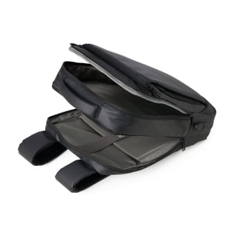 Mochila Personalizada USB Couro Sintético 17L X01901B Brinde Personalizado