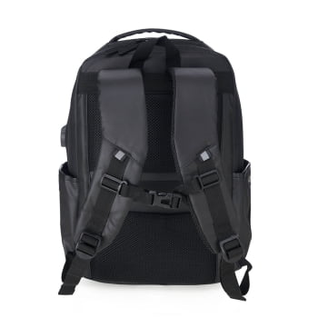 Mochila Personalizada USB Couro Sintético 20L X20061 Brindes Personalizados