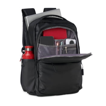 Mochila Personalizada USB Couro Sintético 20L X20061 Brindes Personalizados