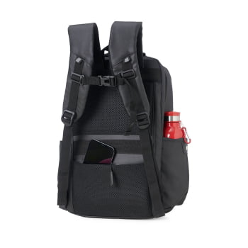 Mochila Personalizada USB Couro Sintético 20L X20061 Brindes Personalizados