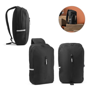 Mochila Poliéster Reciclado Sustentável  Personalizada MSP92191 Brindes Personalizados