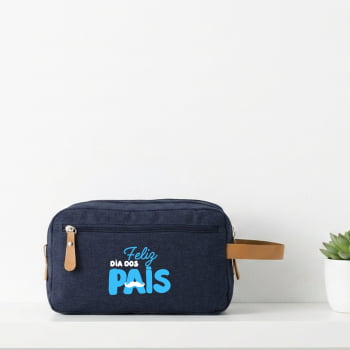 Brinde Presente Dia dos Pais Personalizado Necessaire Poliéster X18753