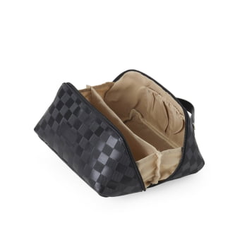 Necessaire Personalizada Couro Sintético X02405 Brindes Personalizados
