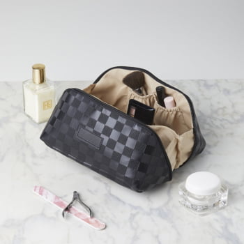 Necessaire Personalizada Couro Sintético X02405 Brindes Personalizados