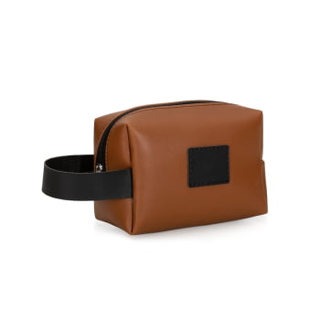 Necessaire Personalizada Couro Sintético X14414 Brinde Personalizado