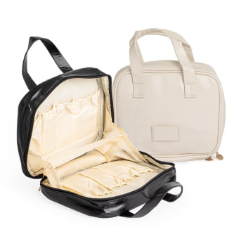 Necessaire Personalizada Couro Sintético X18773 Brinde Personalizado