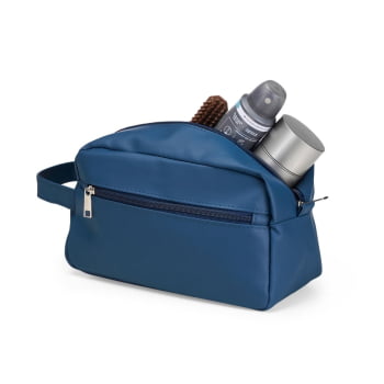 Necessaire Personalizada Couro Sintético X19019 Brinde Personalizado