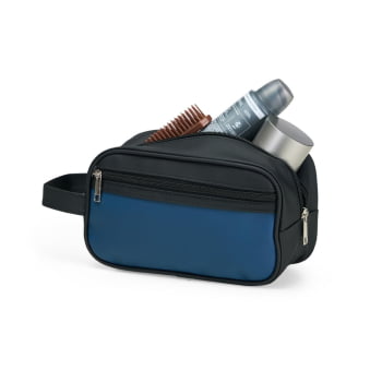 Necessaire Personalizada Couro Sintético X19022 Brindes Personalizado