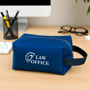 Necessaire Personalizada Meterial Sintético SMMA-09753 Brinde Personalizado