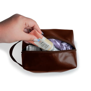 Necessaire Personalizada Meterial Sintético SMMA-09758 Brinde Personalizado