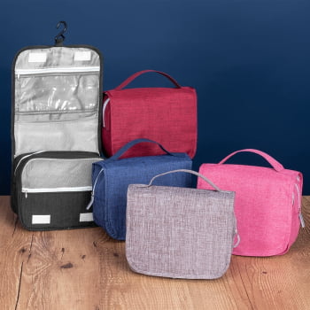 Necessaire Personalizada Nylon Oxford X18506 Brindes Personalizados