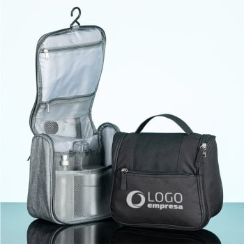 Necessaire Personalizada Nylon Oxford X18507 Brinde Personalizado