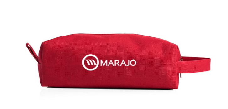 Necessaire Personalizada Nylon SMMA-09764 Brinde Personalizado